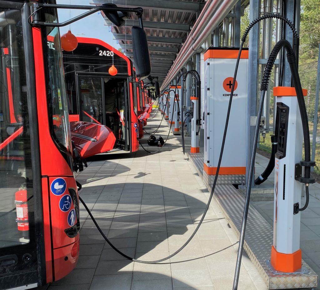 Electric Bus Fleet Fast Charging To Gothenburg, Sweden - Kempower