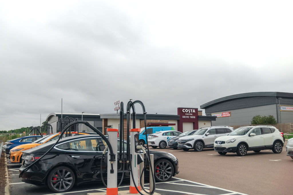 Kempower chargers at Osprey charging station