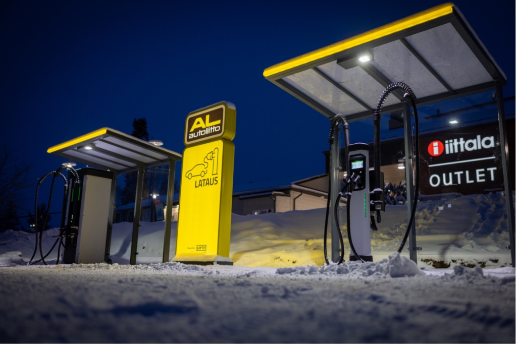 Image of Kempower Charging Solutions at Autoliito Finland
