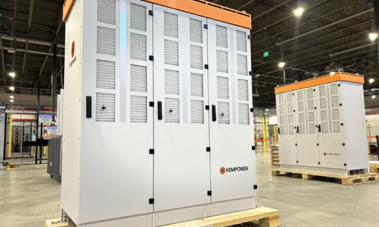 Kempower's first order produced in North America is ready to ship