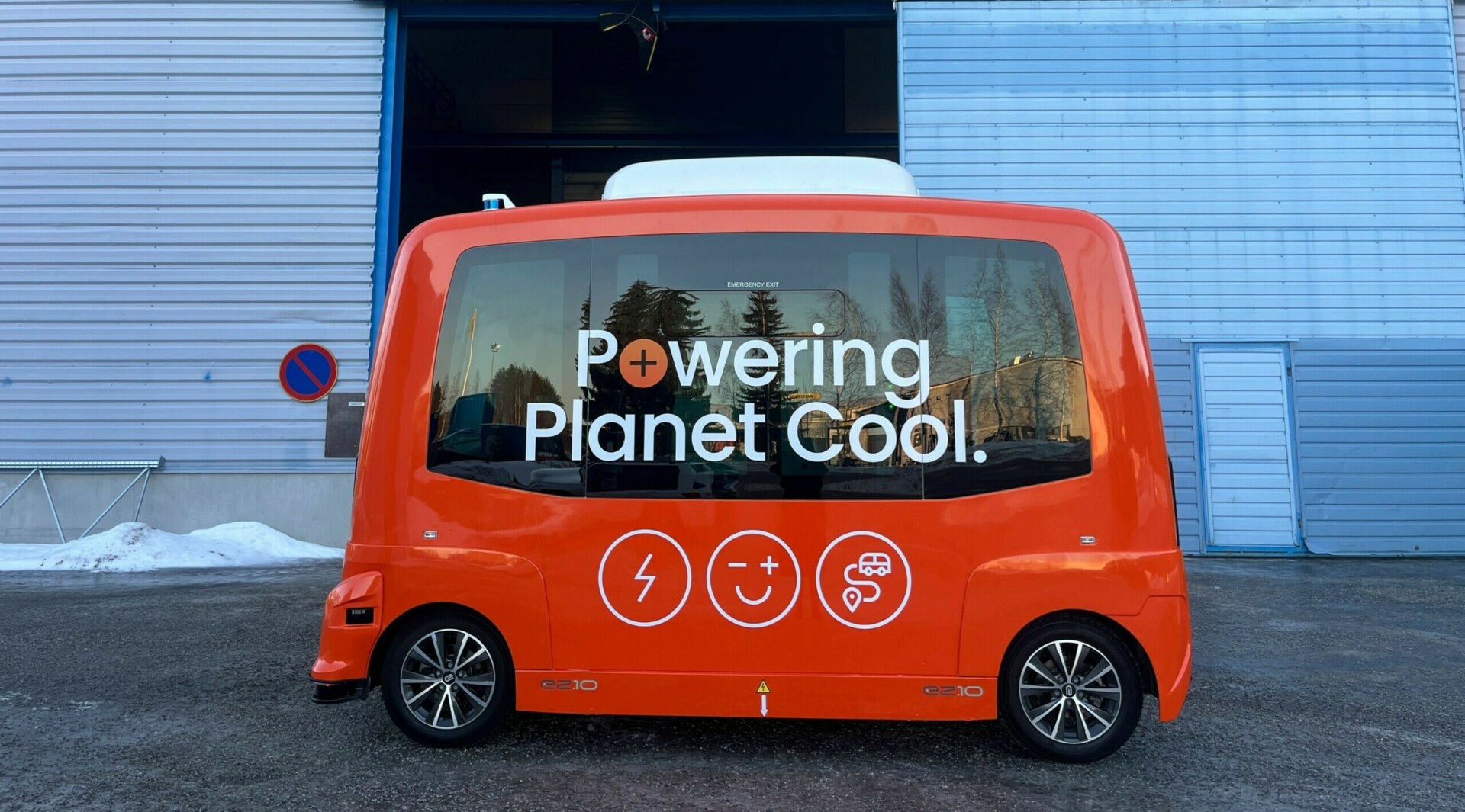 Kempower electric robot bus